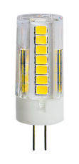 Лампа светодиодная PLED-G4 PRO 5w 4000K 400Lm 230V /Без пульс./ d16*50мм | .5026391 | Jazzway