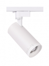 Светильник светодиодный трековый однофазный PTR 0728 ZOOM 28w 3000K 15-60° WH (белый) IP40 | .5034341 | JAZZWAY