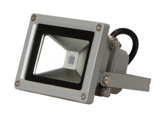 Прожектор светодиодный СДО PFL 10Вт RGB-RC/GR IP65 | 1005892 | Jazzway