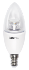 Лампа светодиодная LED 7Вт E14 220В 4000К PLED- DIM C37 CLEAR свеча | 1035370 | Jazzway