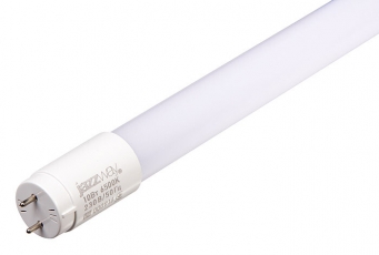 Лампа светодиодная LED 10Вт G13 220В 4000К PLED T8 - 600PL Nano FROST трубчатая | 5003033 | Jazzway