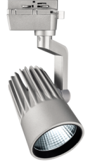 Светильник светодиодный трековый однофазный PTR 0125-2 25w 4000K 24° GR (серый) IP40 | .5023727 | Jazzway