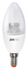 Лампа светодиодная LED 7Вт E14 220В 3000К PLED- SP CLEAR C37 свеча | 2853097 | Jazzway