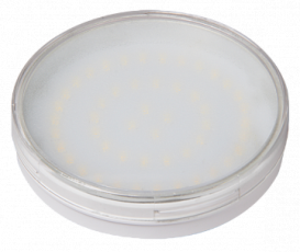 Лампа светодиодная LED 11Вт GX70 220В 5000К PLED-GX70 таблетка (плоский цилиндр) | 1027672A | Jazzway
