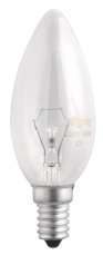 Лампа накаливания ЛОН 40Вт E14 240В B35 clear | 3320539 | Jazzway