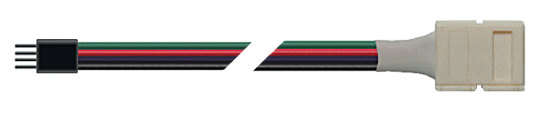 Коннектор PLSC-10x4/15 (5050RGB) уп 10шт. | 1013767A | Jazzway