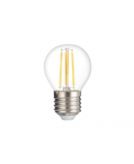 Лампа светодиодная PLED OMNI (филамент) G45 8w E27 4000K CL 230/50 | .5021426 | Jazzway