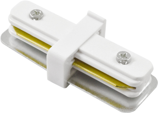 Коннектор для накладного шинопровода PTR CI-WH белый I-образный | 5010765 | Jazzway