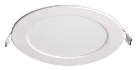 Светильник светодиодный встраиваемый downlight ДВО PPL-R 15w 4000K IP40 WH d190мм встр/круг | 5008588A | Jazzway
