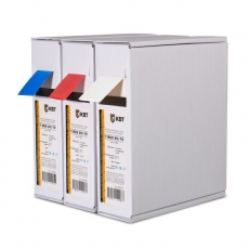 Термоусаживаемя трубка в евро-боксеT-BOX 4/2 белый (10м) | 65593 | КВТ