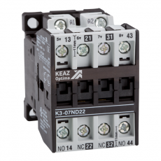 Контактор OptiStart K3-07ND40=220DC | 117332 | КЭАЗ