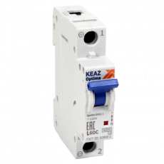 Выключатель автоматический однополюсной OptiDin BM63-1K40-DC-УХЛ3 (Новый) | 261181 | КЭАЗ