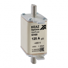 Вставка плавкая OptiFuse NH00-25-400AC-0-gG-УХЛ3 | 144611 | КЭАЗ