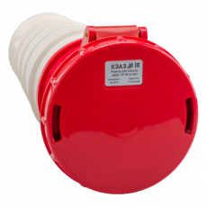 Розетка 235-63А-6h-380AC-3P+PE+N-IP67 | 222764 | КЭАЗ