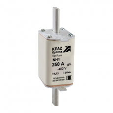 Вставка плавкая OptiFuse NH1-160-400AC-0-gG-УХЛ3 | 144693 | КЭАЗ