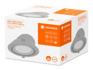 Светодиодный светильник ДВО-35Вт 4000K 3500Лм IP20 белый LEDVANCE | 4058075104044 | LEDVANCE
