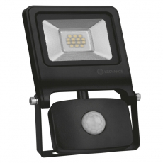 Прожектор светодиодный с датчиком ДО-10Вт 4000K 800Лм IP65 черный FLOODLIGHT VALUE SENSOR 10 W 4000 K IP44 BK | 4058075268685 | Ledvance