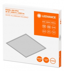 Светодиодная панель 36Вт 600х600 4000K 4320Лм IP54 опал белый LEDVANCE | 4058075149502 | LEDVANCE
