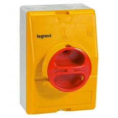Выключатель дистанцион. 3П 25А в боксе IP65 | 022173 | Legrand