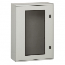 Щит Marina из полиэстера со стеклянной дверью - IP 66 - IK 10 - RAL 7035 - 720x510x250 мм | 036276 | Legrand