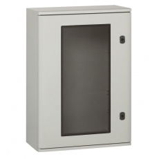 Щит Marina из полиэстера со стеклянной дверью - IP 66 - IK 10 - RAL 7035 - 1220x810x300 мм | 036284 | Legrand