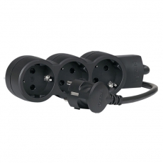 Удлинитель 3x2К+З 3м черный | 695015 | Legrand