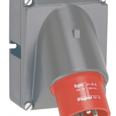 Встраиваемая вилка Hypra - IP 44 - 3К+З - 16 А -пластик | 052173 | Legrand