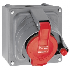 Встраиваемая розетка Hypra Prisinter - IP 44/55 - 3К+Н+З - 32 А - пластик | 052904 | Legrand