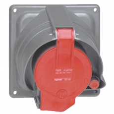 Встраиваемая розетка Hypra Prisinter - IP 44/55 - 3К+Н+З - 63 А - пластик | 053604 | Legrand