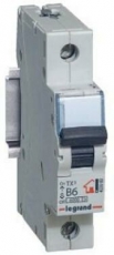 Выключатель автоматический однополюсный TX3 6000 25А C 10кА | 403918 | Legrand