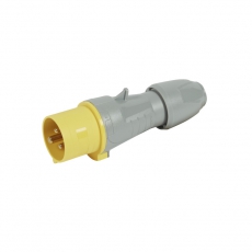 Прямая вилка - P17 Tempra Pro - IP 44 - 100/130 В~ - 16 A - 2К+З | 555121 | Legrand