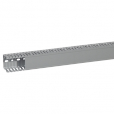 Кабель-канал (крышка + основание) Transcab - 60x60 мм - серый RAL 7030 | 636112 | Legrand