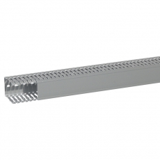 Кабель-канал (крышка + основание) Transcab - 60x80 мм - серый RAL 7030 | 636113 | Legrand