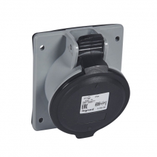 Розетка встраиваемая наклонная - 32А - 3К+З - 500 В - IP 44 | 555292 | Legrand