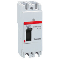 DRX125 термомагнитный 50A 2П 36KA | 027055 | Legrand