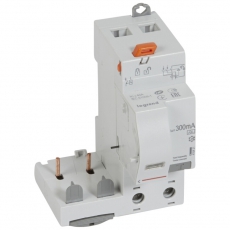 Дифференциальный блок DX3 - тип A - 300 мА - 2П - 230 В~ - 40 А - 2 модуля | 410431 | Legrand