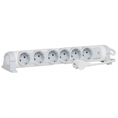 Удлинитель 6X2К+З 1,5 м. Комфорт | 694636 | Legrand