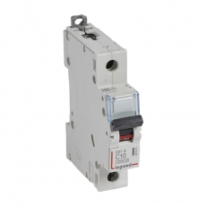 Выключатель автоматический однополюсный DX3-E 6000 10A C 6кА | 407261 | Legrand