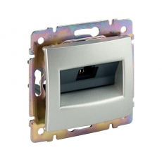 Valena Алюминий Розетка 1ХRJ 45 категория 6 - FTP - 1 выход - на винтах | 770232 | Legrand