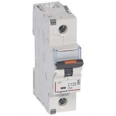 Выключатель автоматический однополюсный DX3 125А C 25кА (1,5 мод) | 409764 | Legrand