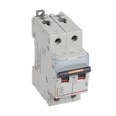 Выключатель автоматический двухполюсный DX3 6А Z 25кА | 409911 | Legrand