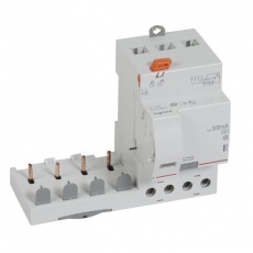 Дифференциальный блок DX3 - тип A - 300 мА - 4П - 400 В~ - 40 А - 3 модуля | 410528 | Legrand
