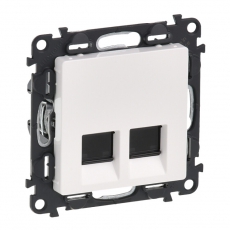 Valena LIFE DIY Белый Розетка комп(RJ45) 2-ая 6 кат UTP | 753443 | Legrand
