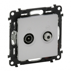 Valena LIFE DIY Алюминий Розетка TV-SAT | 753658 | Legrand
