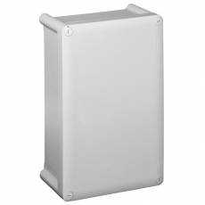 Коробка промышленная пластиковая - IP55 - IK07 - RAL 7035 - 270x170x86 мм - сплошная крышка | 035970 | Legrand