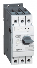 Выключатель авт. защиты двиг. MPX3 63H 22A 50kA | 417363 | Legrand