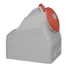 Розетка накладная - P17 Tempra Pro - IP 44 - 380/415 В~ - 16 A - 3К+З | 555158 | Legrand