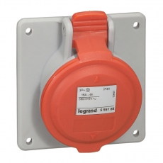 Встраиваемая наклонная розетка - P17 Tempra Pro - IP 44 - 380/415 В~ - 16 A - 3К+Н+З | 555189 | Legrand