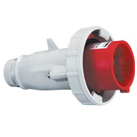 Прямая вилка - P17 Tempra Pro - IP 66/67 - 200/250 В~ - 32 A - 3К+Н+З | 555436 | Legrand