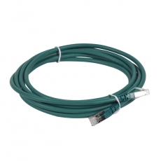 Коммутационный шнур RJ 45 - категория 6а - S/FTP - LSZH - экранированный - 3 м - зеленый | 051868 | Legrand